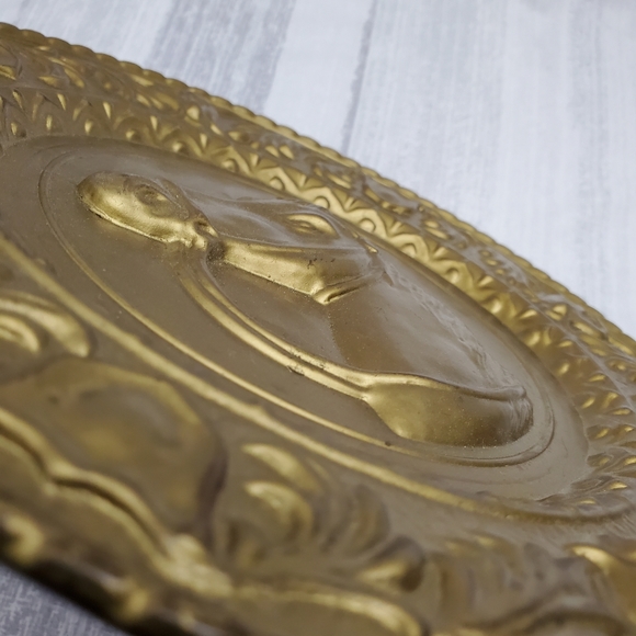 Vintage Brass Horse Wall Plate - A * - Picture 7 of 11